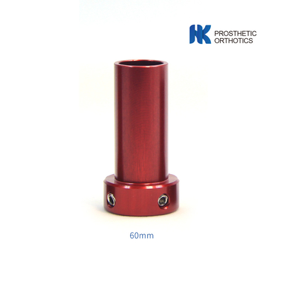 Adattatore di tubo corto in alluminio pediatrico Lunghezza 60 mm Diametro 22 mm