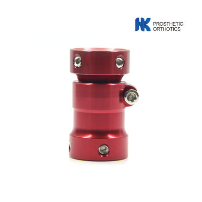 Adattatore doppio per protesi pediatriche in alluminio