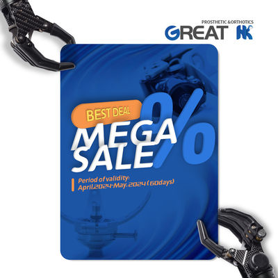 Best Deal Mega Sale per articolazione protesica del ginocchio e piede in fibra di carbonio
