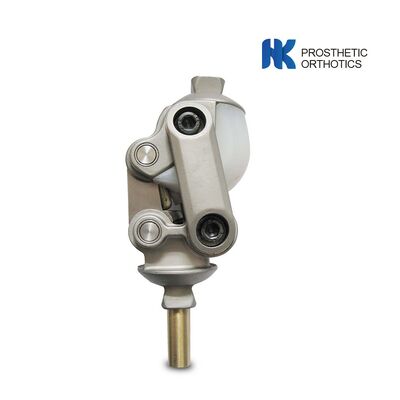 Quattro barre di legame in acciaio inossidabile articolazione protesica del ginocchio, articolazione protesica auto-bloccante del ginocchio